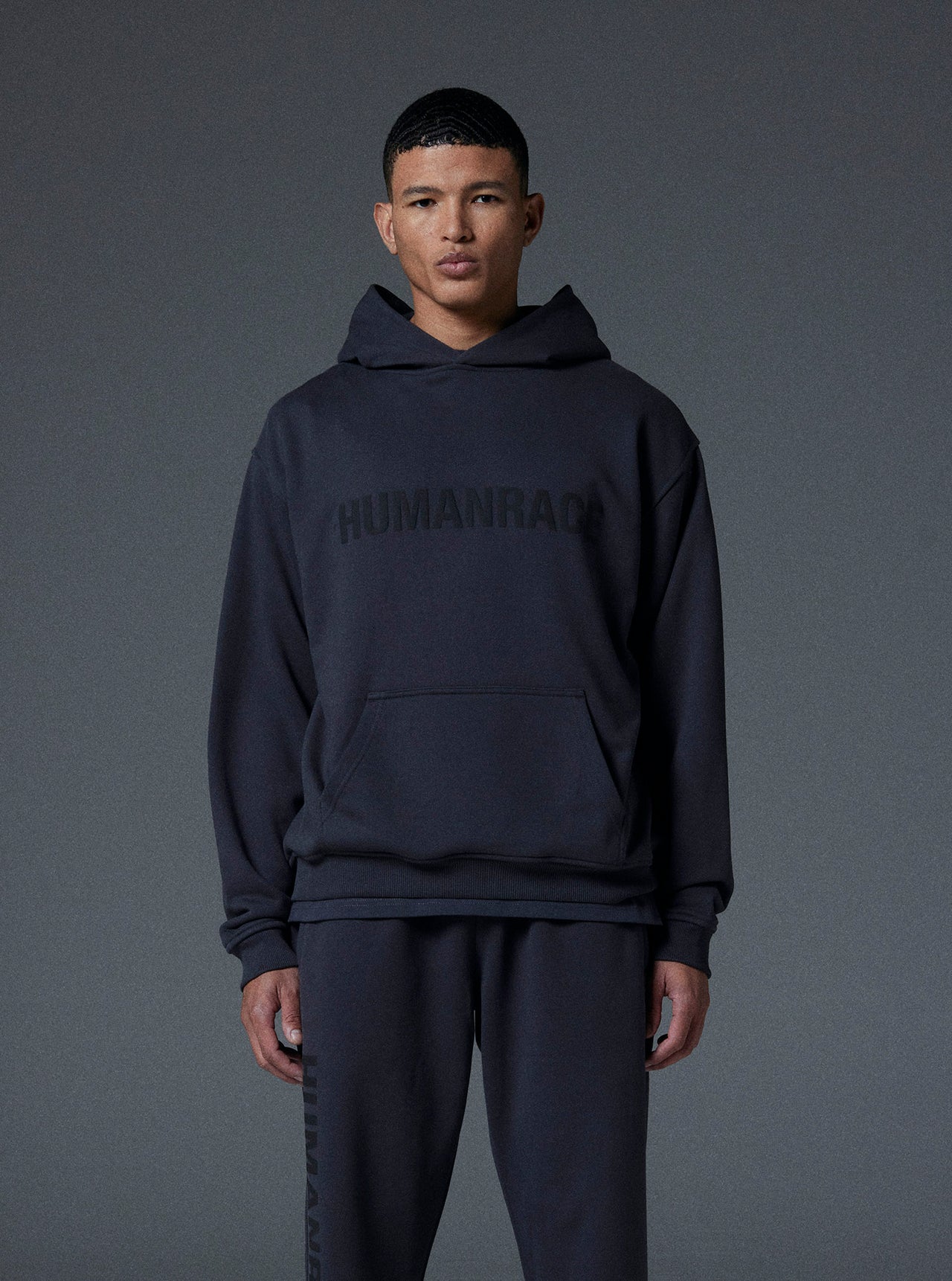 Human Hoodie in Dusty Grey