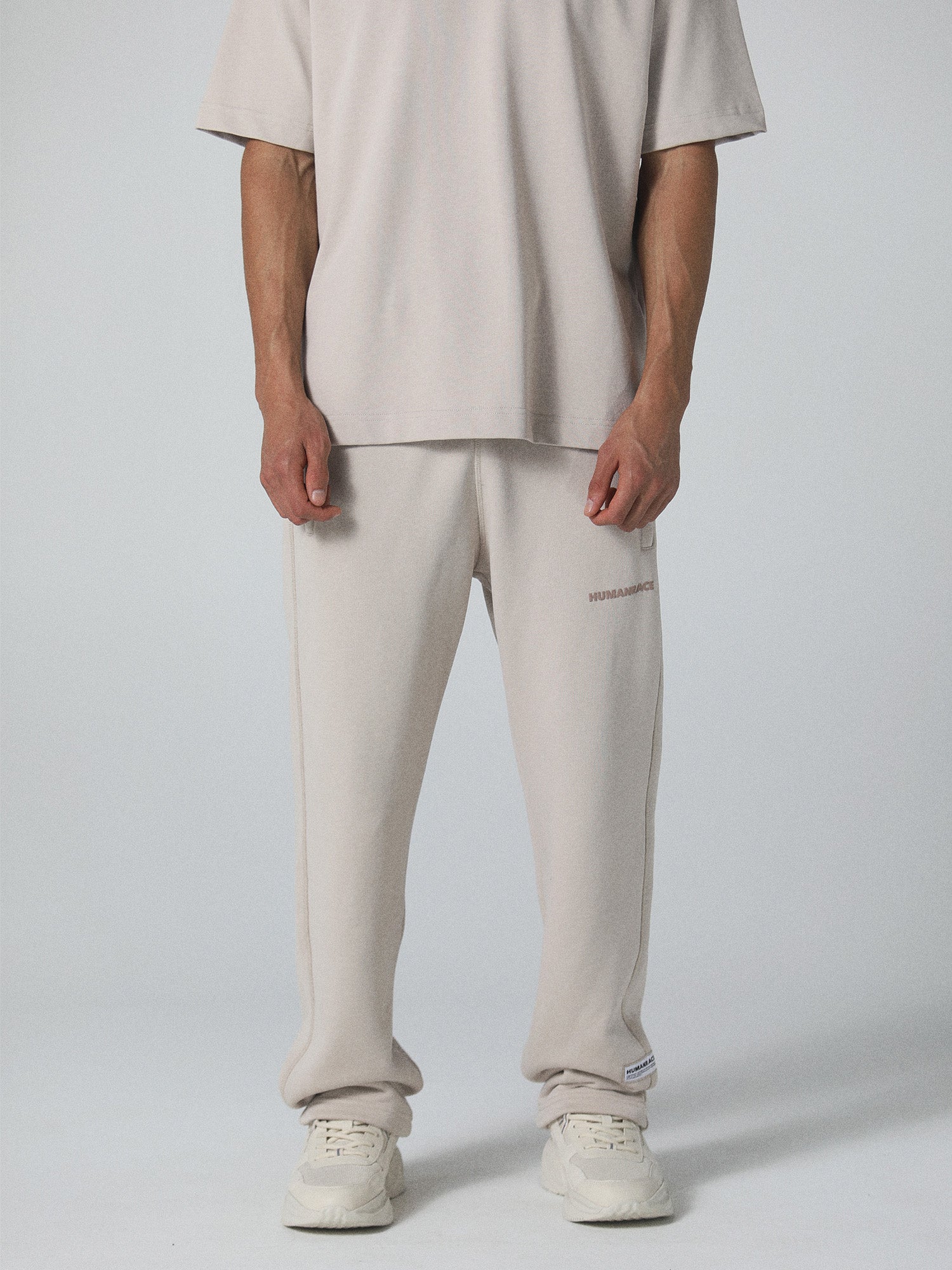 Organic Cotton Heavyweight Jog Pants Deep Taupe HUMAN RACE HUMANRACE